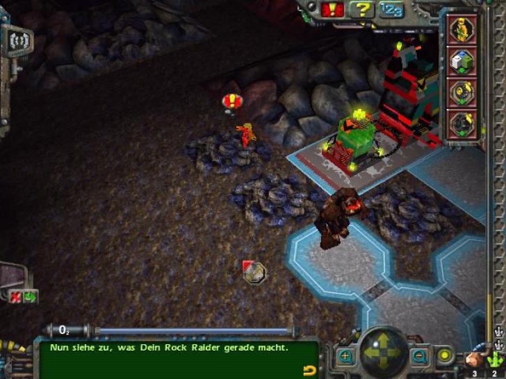 [26/11/01] ANGRIFF Das Rock Monster hat es auf Ihre sauer erbuddelten Energiekristalle abgesehen. Nur mit der richtigen Waffe k&ouml;nnen Ihre Sch&uuml;tzlinge den St&ouml;renfried vertreiben.
